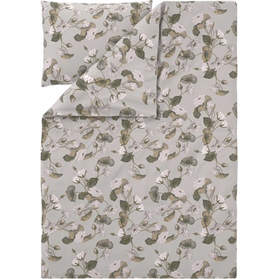 Livarno povlečení z mikrovláknitého saténu květiny/růžová 140x200 70x90 – Zboží Dáma