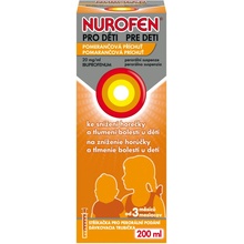 Nurofen pre deti 4% pomaranč sus.por.1 x 200 ml/4,0 g