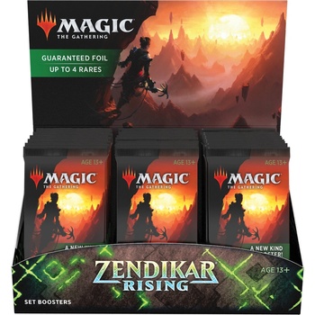 Wizards of the Coast Magic the Gathering Zendikar Rising Set Booster Box