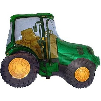 Godan Balón fóliový Traktor zelený