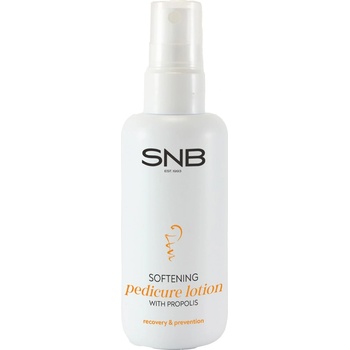 SNB Professional Омекотяващ и предпазващ лосион за педикюр с прополис, 100 ml