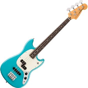 Fender Player II Series Mustang Bass RW Aquatone Blue Електрическа бас китара