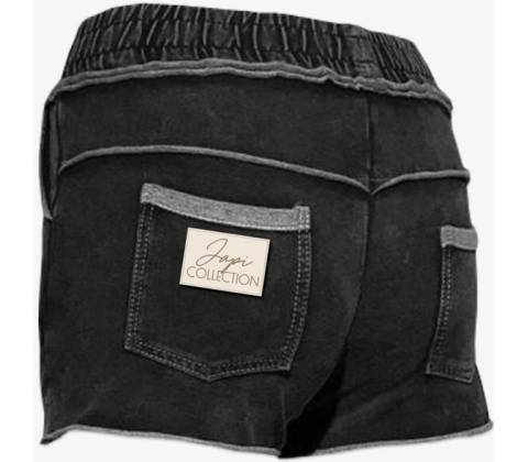 Kraťasy Jeans Japi Grafit