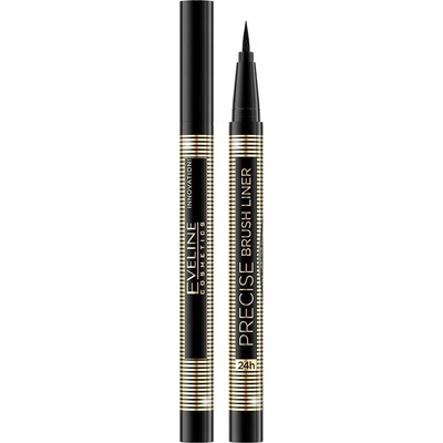 Eveline Cosmetics Precise Brush Liner očná linka v pere Black 6 ml