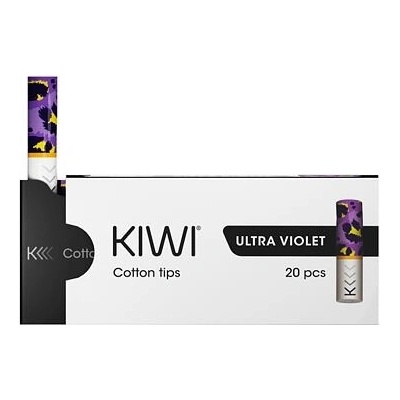 KIWI Náhradní filtrové náustky 20 ks Ultra Violet