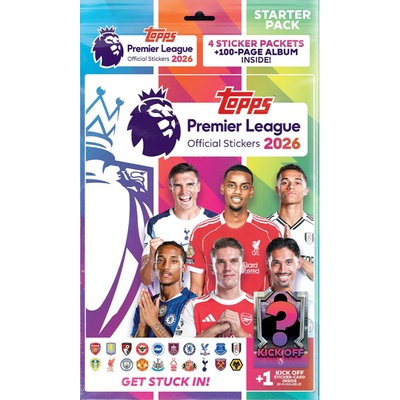 Topps Starter pack samolepek Premier League 2026