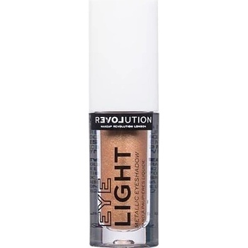 Revolution Relove Eye Light Metallic Eyeshadow 1,9 ml metalické tekuté očné tiene Light Up