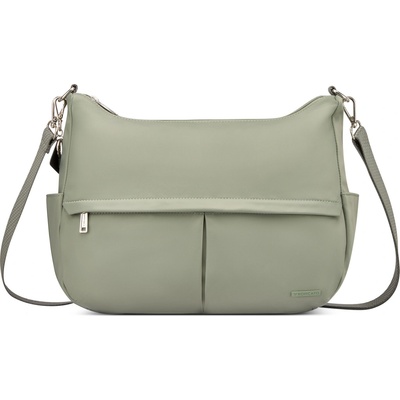 Roncato dámska taška cez rameno hobo PACIFIC L zelená 35x26x13 cm