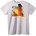 NOONEBRAND Тениска Пчела и Цветя - XS, White