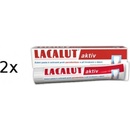 Zubné pasty Lacalut Aktiv zubná pasta 2 x 75 ml
