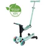 Globber Тротинетка 4 в 1 globber go up sporty lights 360° - ментова (456-706) - mousetoys Тротинетка, скутер