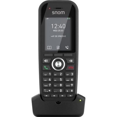 Snom M30 DECT многоклетъчен телефон, зарядна станция, черен