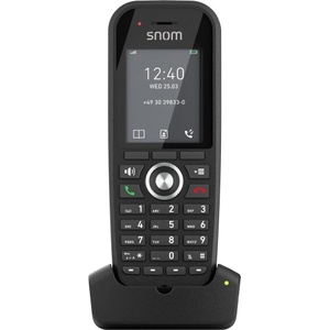 Snom M30 DECT многоклетъчен телефон, зарядна станция, черен