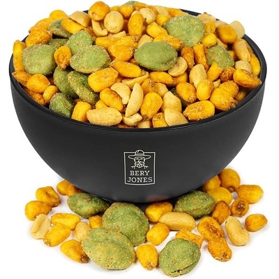 Bery Jones slaný mix arašídy s wasabi a kukuřicí 1 kg