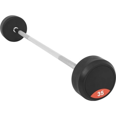 Gorilla Sports Činka s gumovými kotúčmi 35 kg