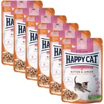 Happy Cat Консерва Котенца и Юноши Земна Патица 6 x 85 г