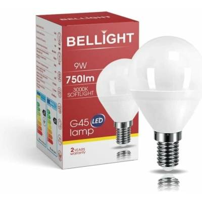 Bellight LED 180-260V G45 9W E14 830lm teplá biela iluminačka
