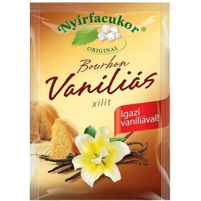 Nyírfacukor Original Bourbon Vanilkový Xylitol březový cukr 10 g