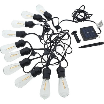 Image 1 of Baterie Centrum LED соларен гирлянд 10xLED/1, 2V 600mAh 5, 94m IP44 топла бяла светлина (BC0401)