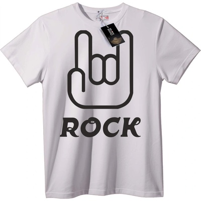 NOONEBRAND Тениска Рок жест с ръка - 2XL, Black