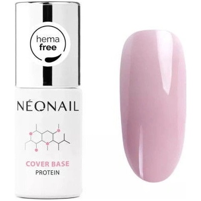 NEONAIL Cover Base Protein podkladový lak pro gelové nehty odstín Light Nude 7,2 ml
