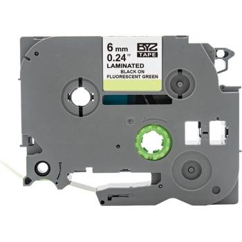 COMPATIBLE Лента лам. Brother TZED11 BK/FG 6/8 съвм (HTZED11)