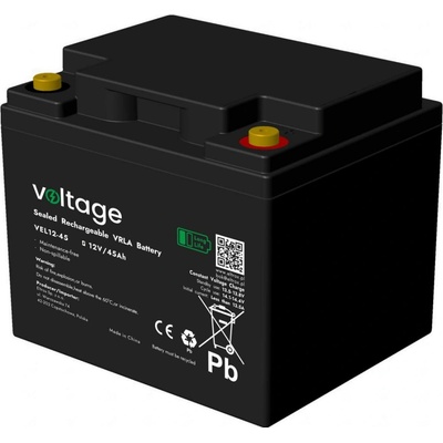 AGM Voltage Long Life 12V 45Ah VEL12-45