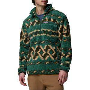 Columbia Мъжки поларен пуловер Columbia Rugged Ridge High Pile Half Zip Fleece jumper - Rain Forest Knitknot (005-6148-0811)