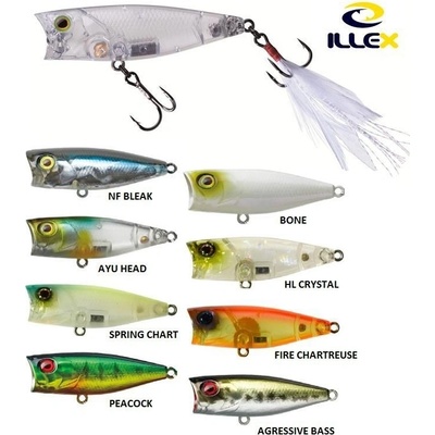 Illex SK POP 5,3 cm Peacock