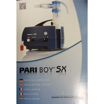 Pari GmbH Spezialists PARI BOY SX prístroj na inhalačnú terapiu s príslušenstvom, 1x1 ks