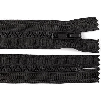 Kostěný zip No 5 délka 18 cm Varianta: 322 černá, Balení: 1 ks