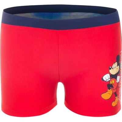 Chlapecké plavky Mickey Mouse červené