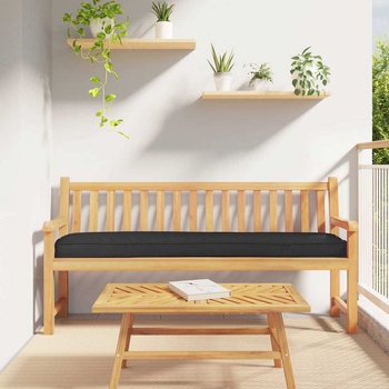 vidaXL Комплект възглавници за палет 2 pcs Черно 200 x 40 x 8 см (42001732)