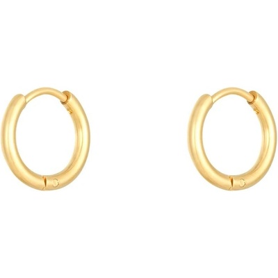 Ornamenti Pozlacené náušnice Small Hoops gold OOR300113