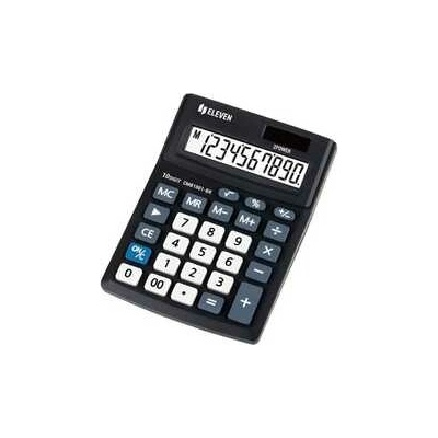 Eleven kalkulačka CMB1001-BK, čierna, stolná, desaťmiestna, duálna napá, jenie
