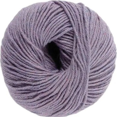 100% vlněná příze merino WOOLLY od DMC 50g, fialový tvíd