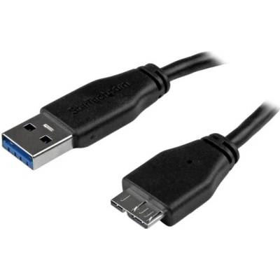 StarTech USB3AUB15CMS Short Slim USB 3.0 A to Micro B M/M 15cm