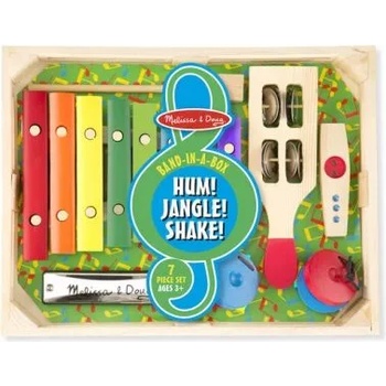 Image 1 of Melissa & Doug - Комплект музикални инструменти - Банда в кутия 2 (11318)