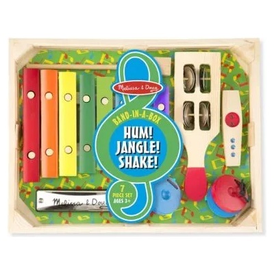 Melissa & Doug - Комплект музикални инструменти - Банда в кутия 2 (11318)