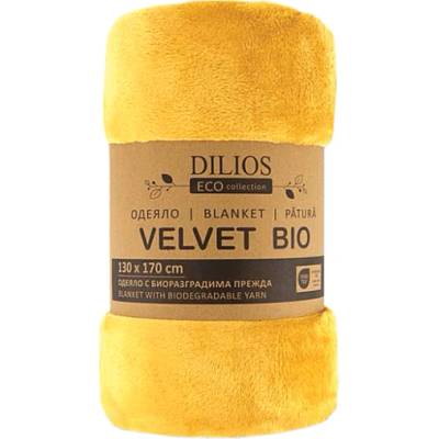 DILIOS ОДЕЯЛО velvet bio 130х170см ОХРА (1000021819)