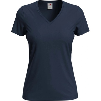 Stedman classic-t v-neck st2700 / Дамска тениска с v-образно деколте - тъмносиня s (st2700blms)