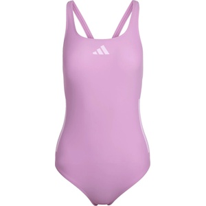 Adidas Дамски бански костюм adidas Women's 3 Stripes Bold Swimsuit - Preloved Purple / Bliss Lilac - размер 36 (EU) (150-4471-0612)