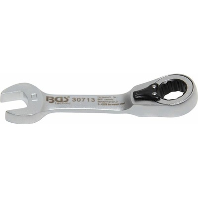 BGS technic Očkoplochý klíč 13 mm s ráčnou, extra krátký BGS 30713