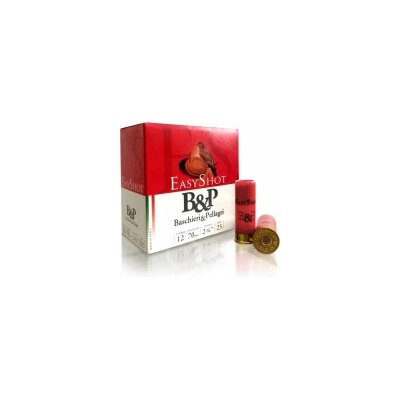 Broky B&P střelivo B&P EasyShot 12/70 28g Brok 2,4 mm 1000 kusů Brok 2,4 mm