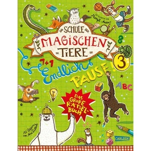 Die Schule der magischen Tiere: Endlich Pause! Das große Rätselbuch Band 3 (ISBN: 9783551191342)