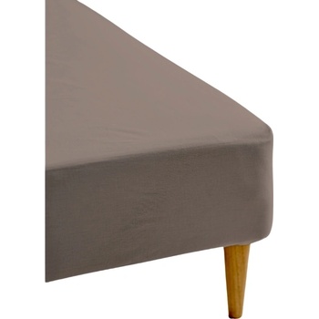 Södahl Чаршаф с ластик Calm 90 x 200 x 30 см таупе (32823)