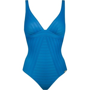 Lidea Дамски бански костюм Lidea Women's Linear Code Swimsuit - Wave Blue - размер 36 (150-6304-0111)