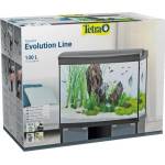 Tetra AquaArt Evolution Line LED anthracite 130 L - оборудван аквариум 77 x 62 x 38 cm