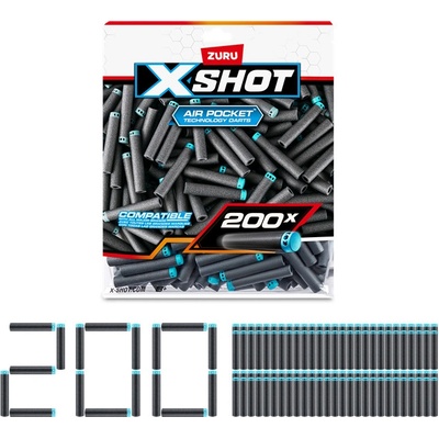 ZURU X-SHOT 200 náhradních šipek