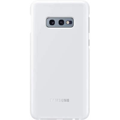 Samsung LED Cover EF-KG970CW - оригинален заден кейс, през който виждате информация от Samsung Galaxy S10E (бял)